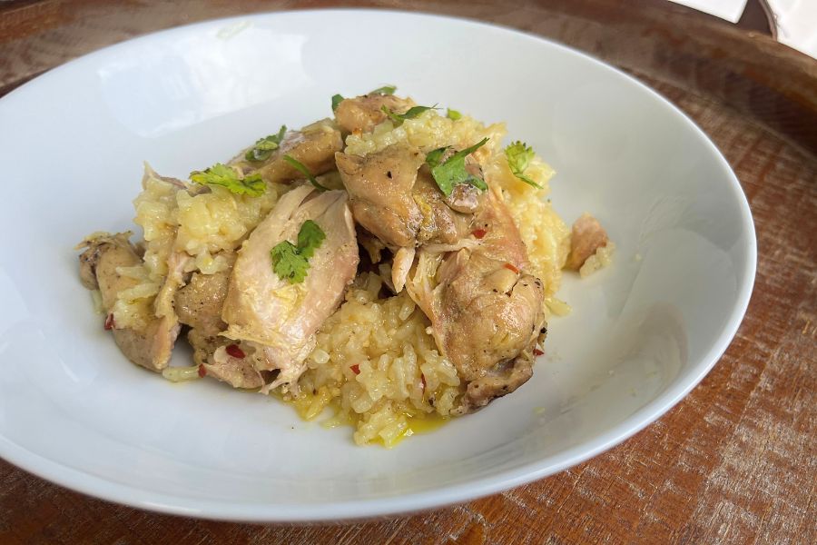 Garlic Wine Butter Chicken and Rice – RockPot