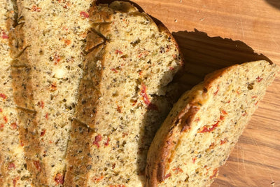 Asiago & Sun Dried Tomato Bread